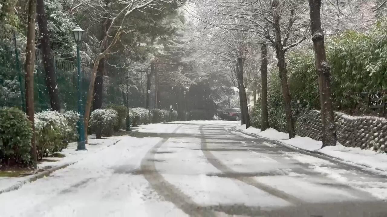 İstanbul'dan kar manzaraları 1