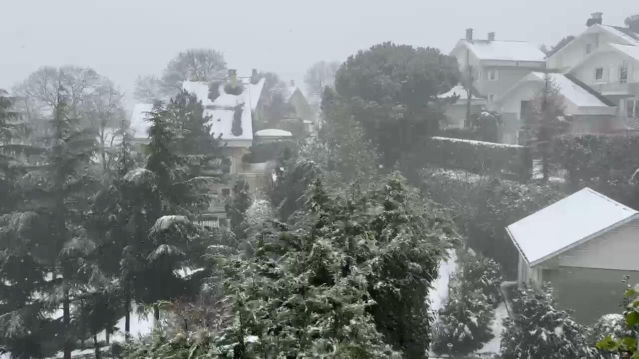İstanbul'dan kar manzaraları 2