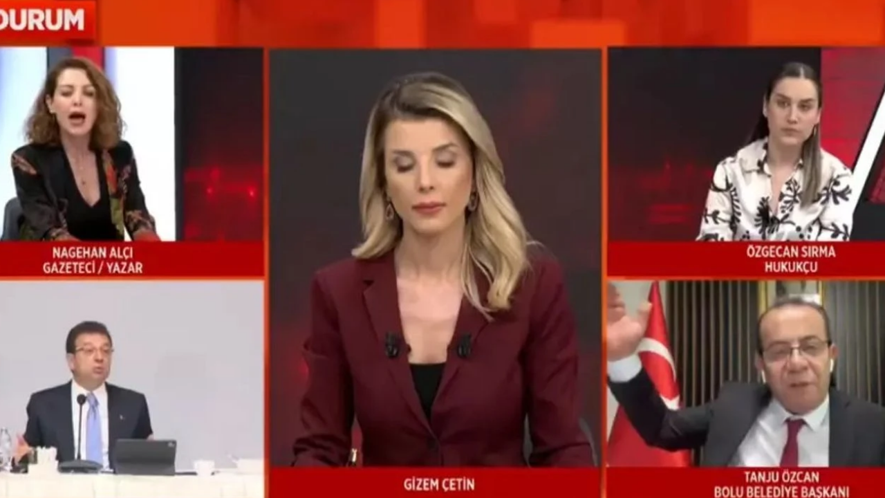 Canlı Yayında Fetö Suçlaması Chp’li Tanju Özcan Ile Nagehan Alçı Birbirine Girdi (1)