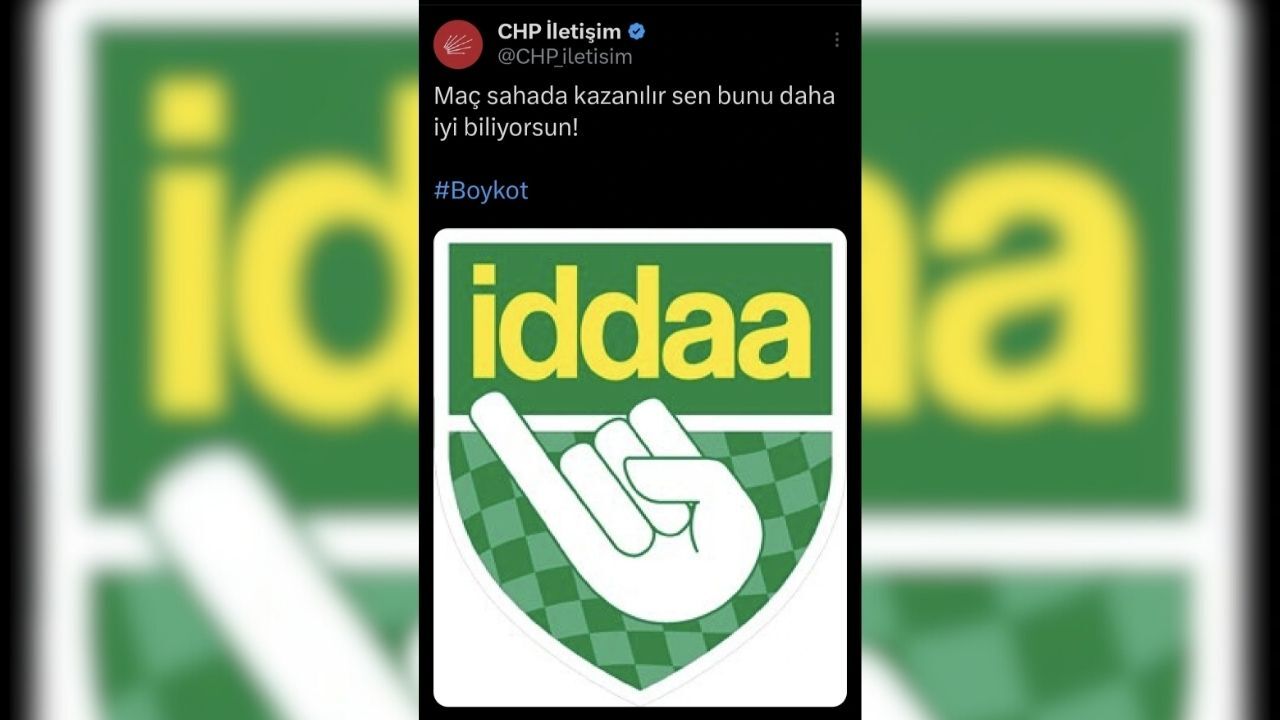 CHP'nin "boykot dili" büyük beğeni topladı! 5