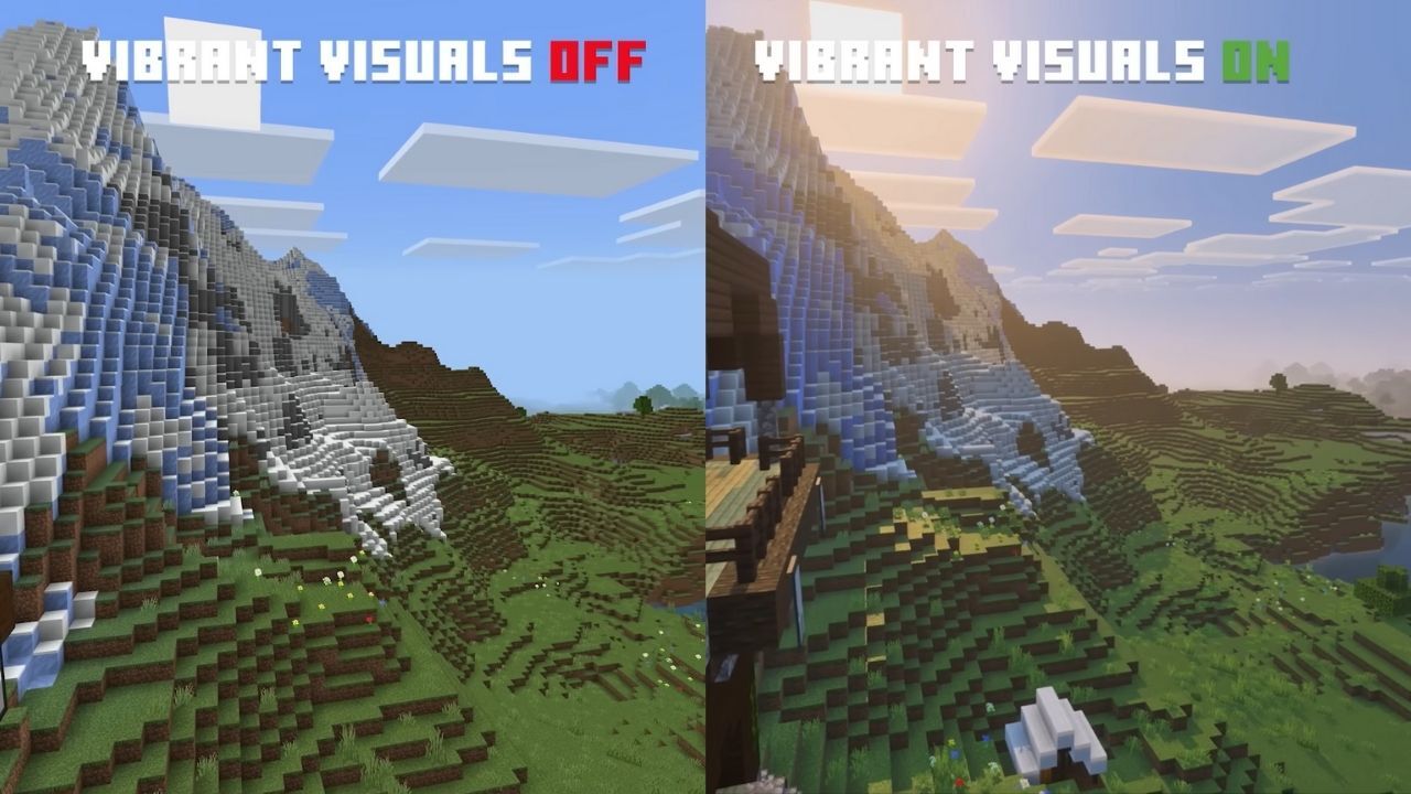 Minecraft Vibrant Visuals