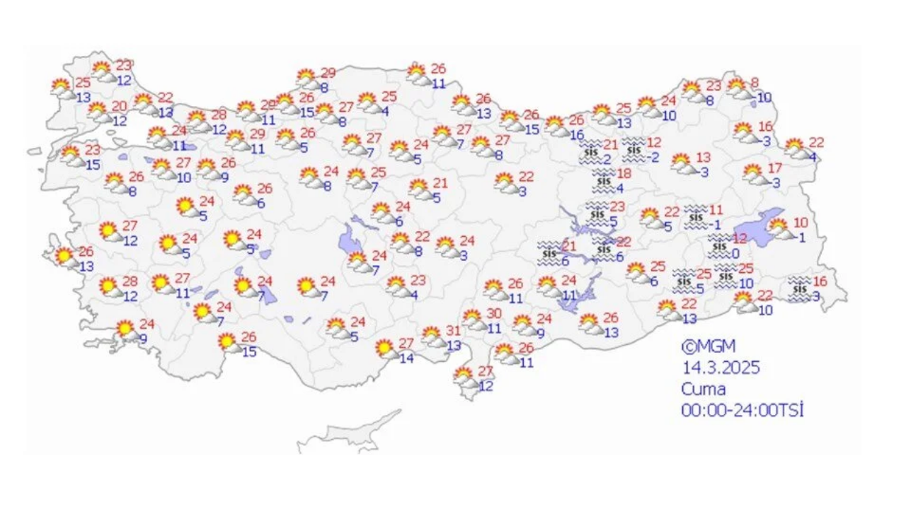 Türkiye’de Kış Geri Dönüyor İstanbul’da Hava 22 Derece Birden Düşecek (1)