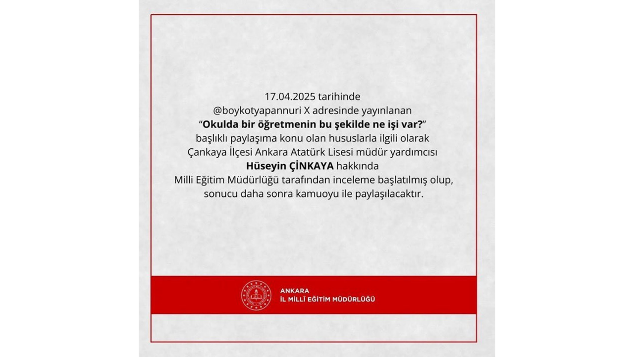 Ankara’da Skandal Müdür Yardımcısı Okula Tüfekle Geldi! (2)