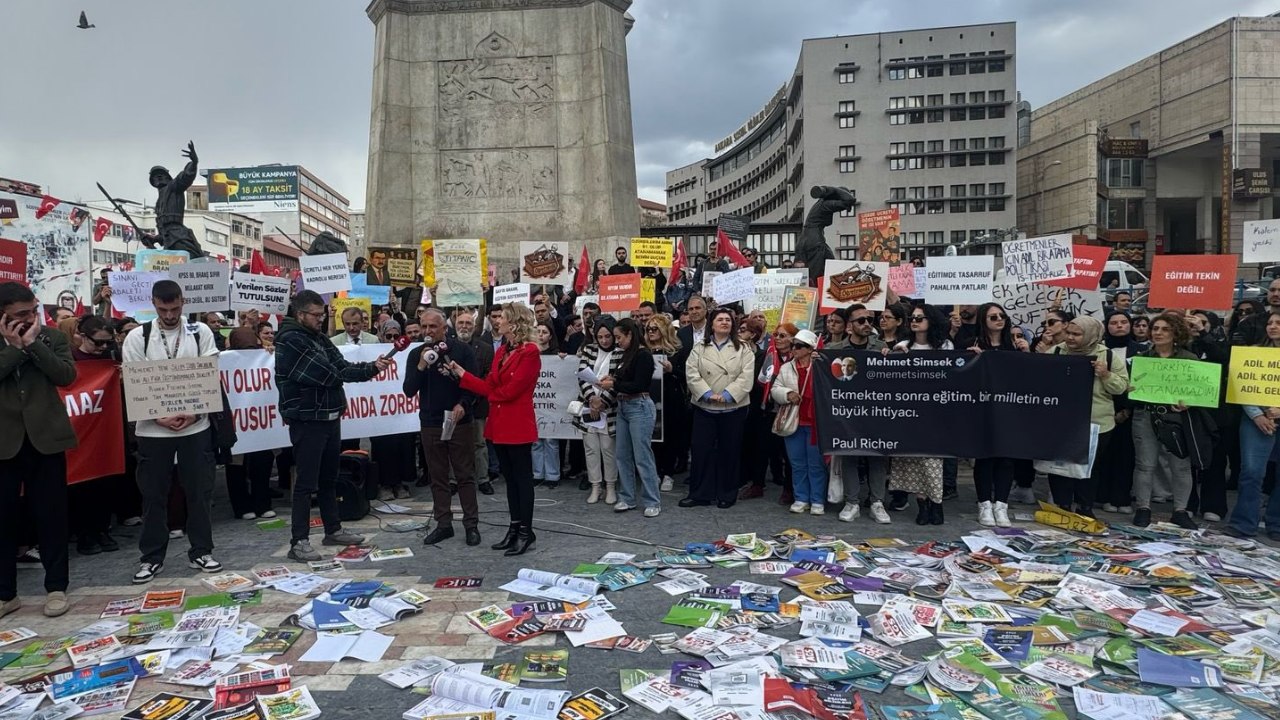 Atanamayan Öğretmenler Ankara'da Ek Atama İstiyorlar (3)