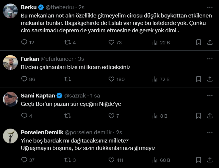 Boykot Edilen Espressolab'dan Depremzedelere Destek Birlikte Güçlüyüz! (3)