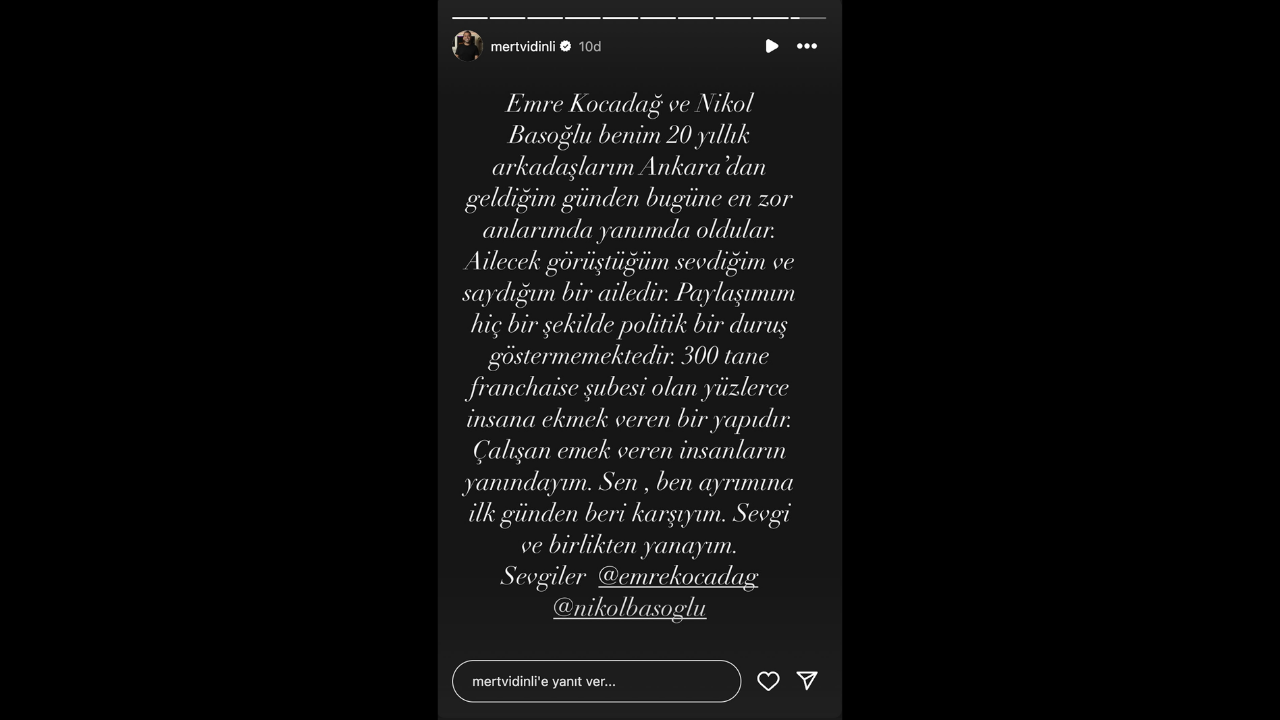 Espressolab Paylaşımına Tepki Yağmıştı Mert Vidinli Sessizliğini Bozdu (1)