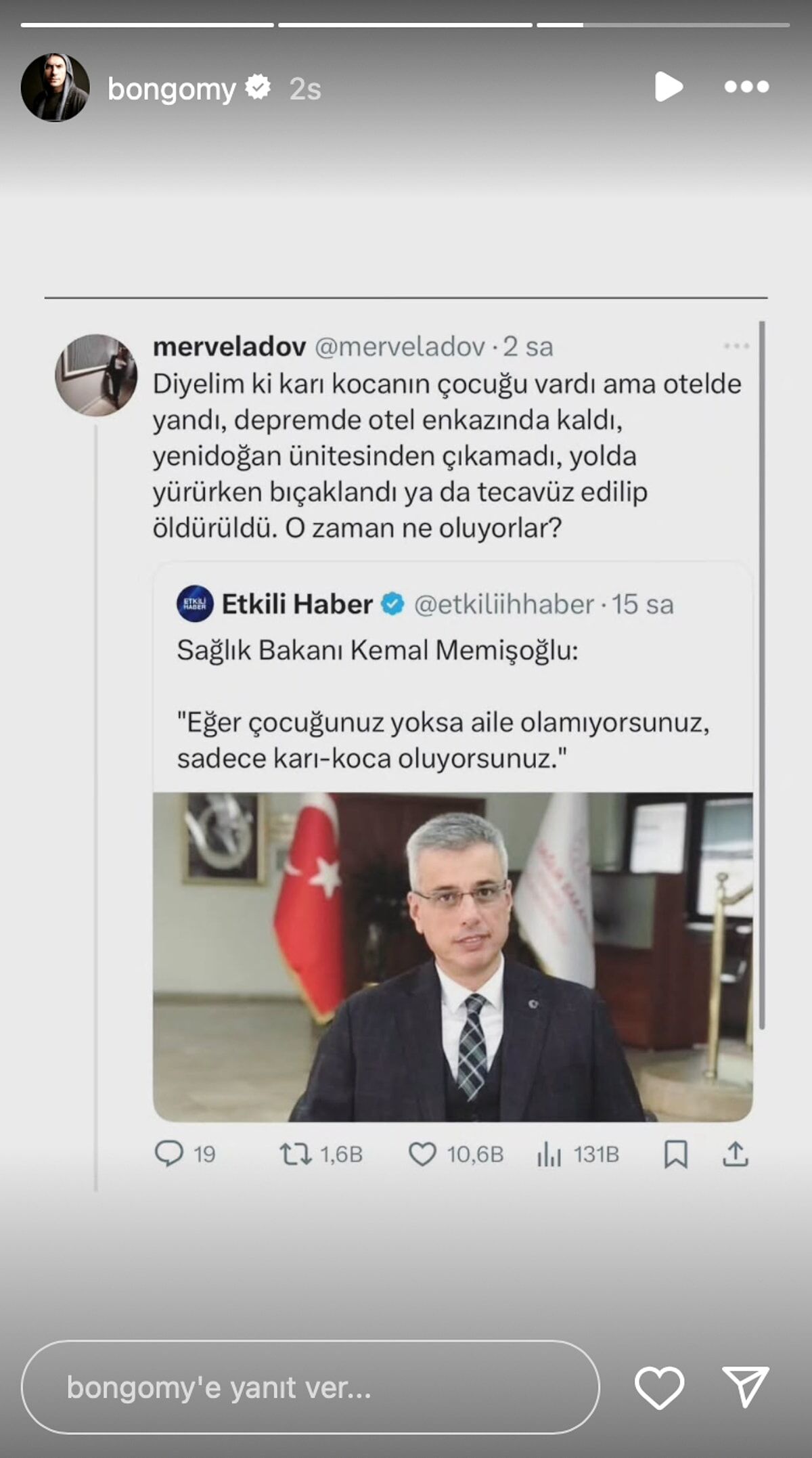 Giray Altınok'tan Sağlık Bakanı'na Sert Tepki Çocuğunu Kaybedenler Aile Değil Mi 2