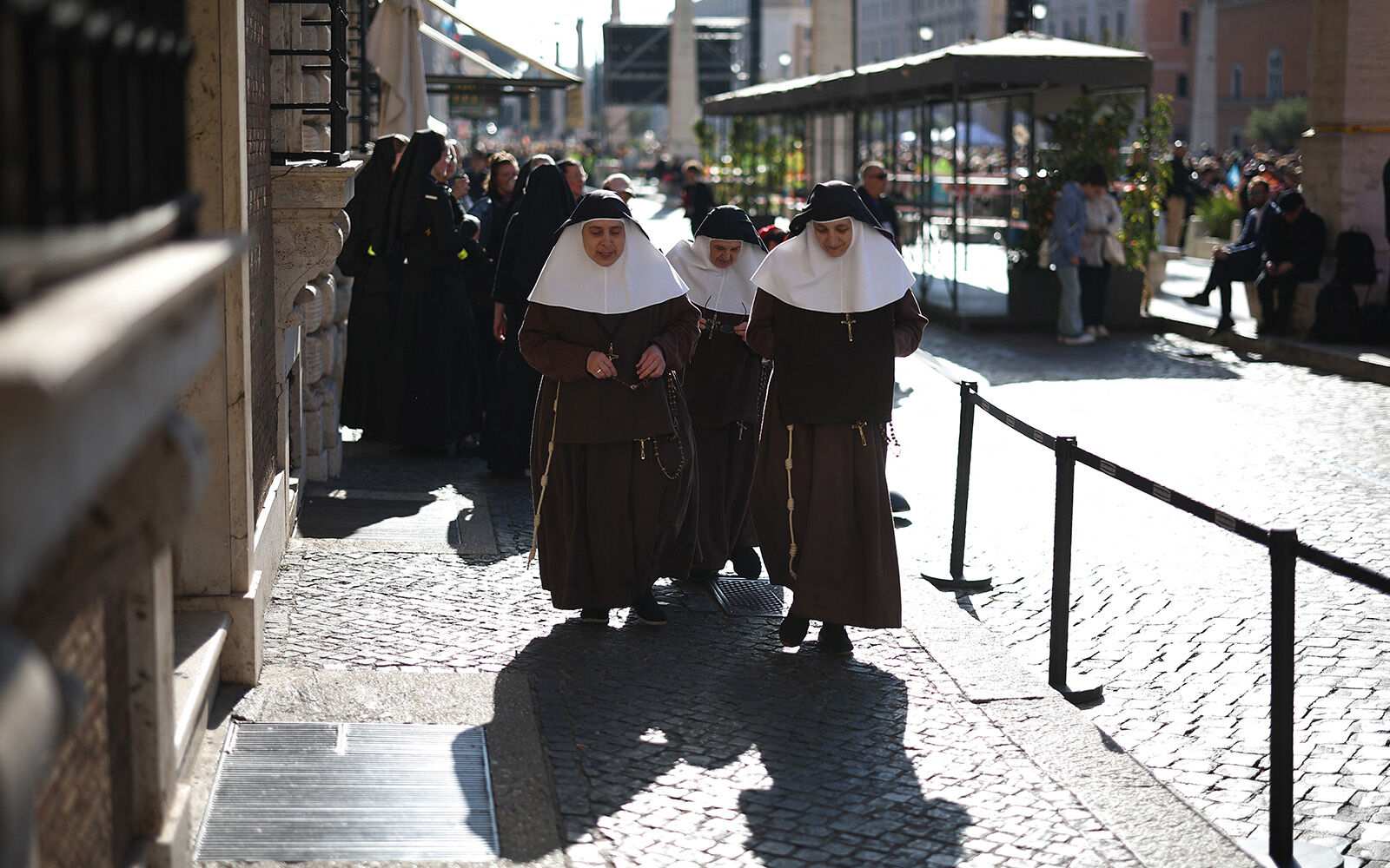 Papa Francis’in Cenazesinden Tarihe Geçen Fotoğraflar! 7