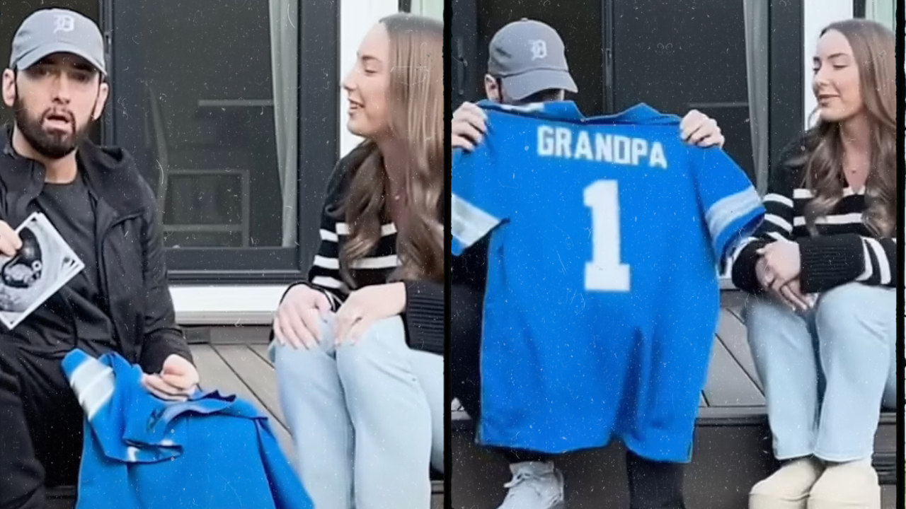 Slim Shady Eminem Artık Dede!