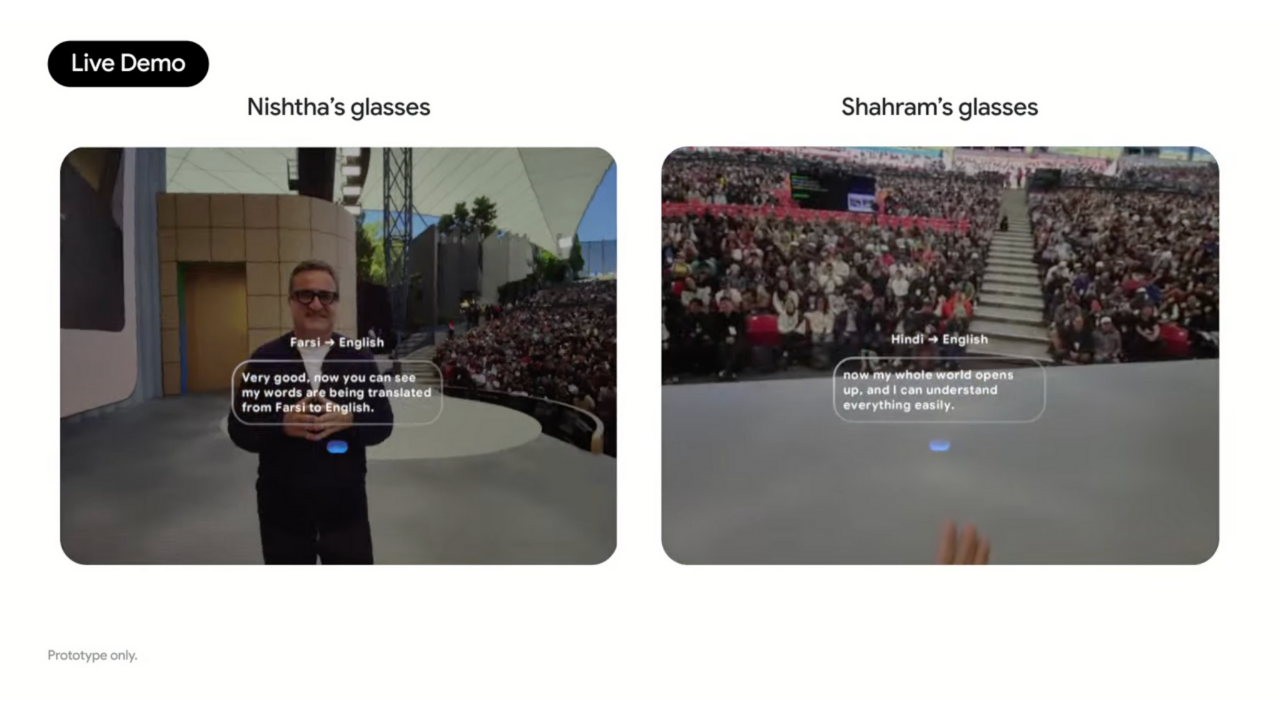 Black Mirror Gerçek Oldu Google’ın Xr Gözlüğü, Gerçek Zamanlı Çeviri Yapıyor!