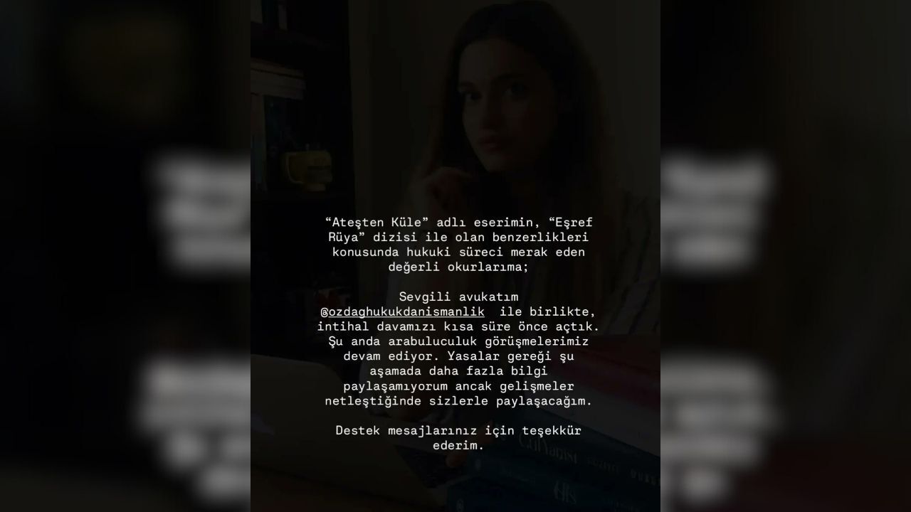 “Eşref Rüya” Dizisine Intihal Iddiası Senaryo “Ateşten Küle”Den Mi Alındı (2)