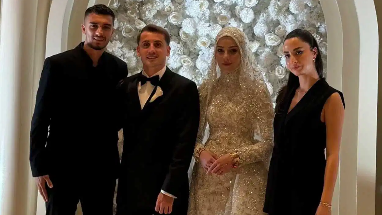 Kerem Aktürkoğlu En Özel Imzasını Attı Kocaeli’nde Nişanlısı Ceren Azak Ile Evlendi (2)
