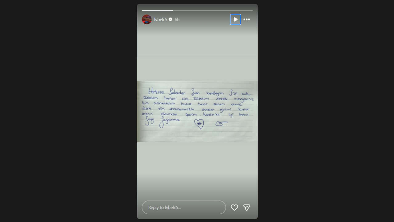 Lvbel C5'In Cezaevinden İlk Görüntüsü Ve Duygusal Mektubu Paylaşıldı! (1)