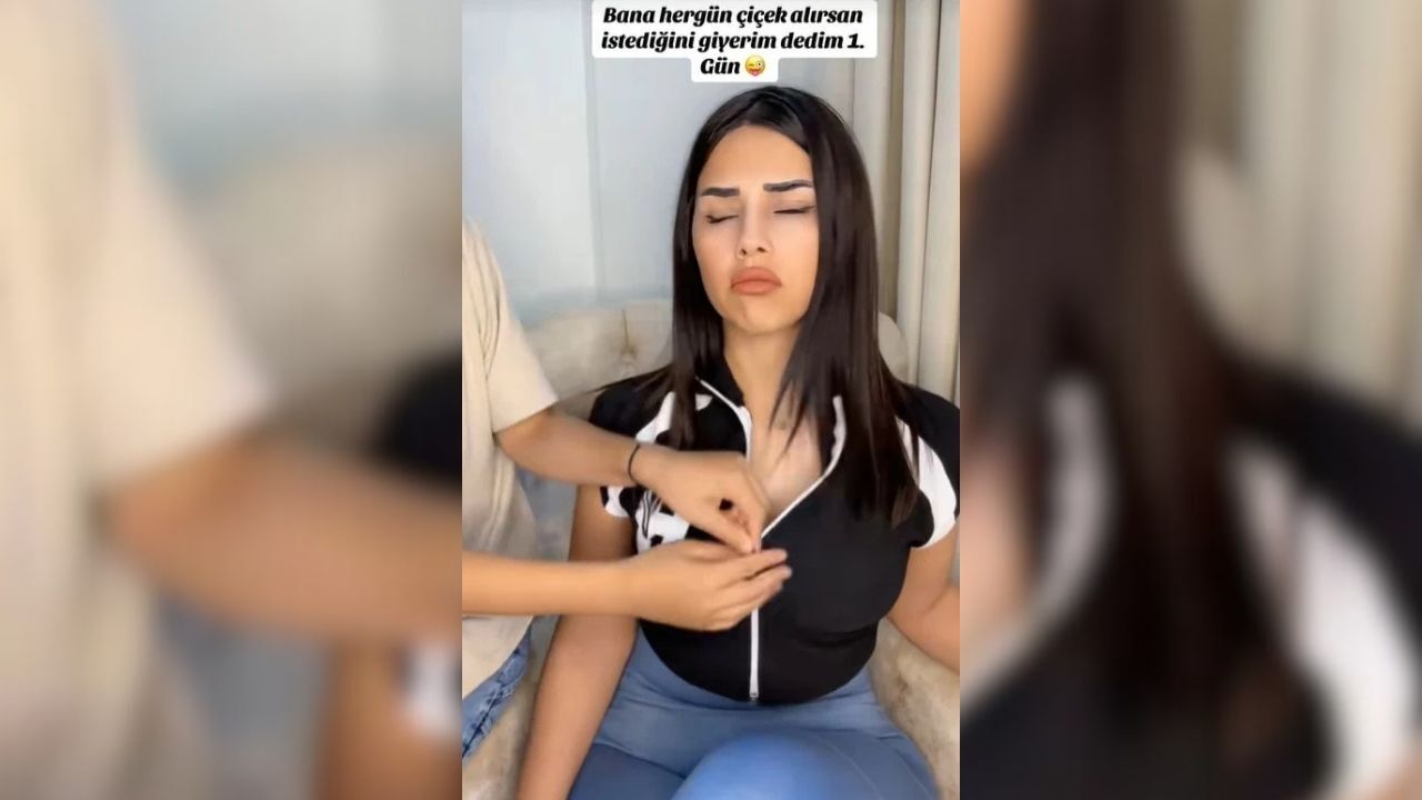 Tiktok Fenomeninin Oğluyla Çektiği Videolar Şok Etti! (2)