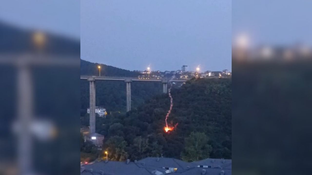 Beykoz’da Ormanlık Alanda Yangın 500 Metrekare Zarar Gördü (1)