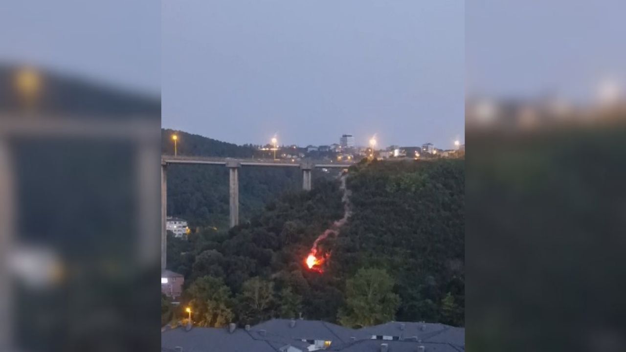 Beykoz’da Ormanlık Alanda Yangın 500 Metrekare Zarar Gördü (2)