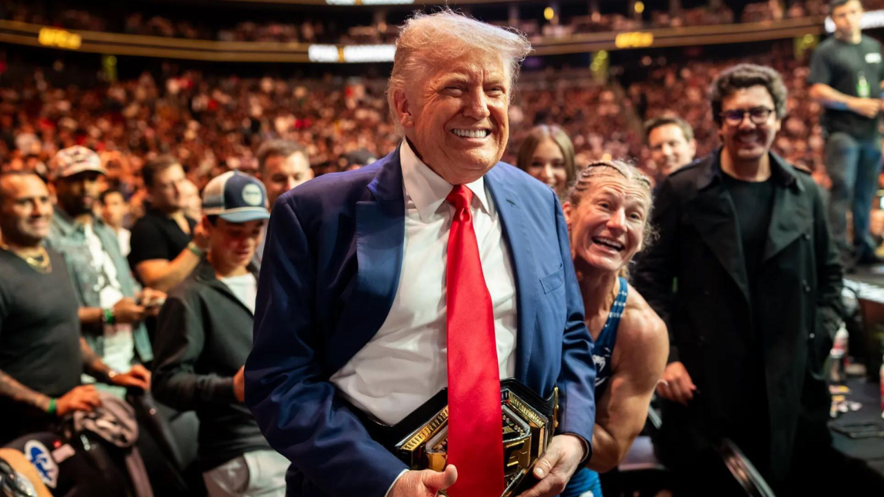 Donald Trump'tan Yok Artık! Dedirten Proje Beyaz Saray'ın Bahçesinde Ufc Maçı Yapılacak! (2)