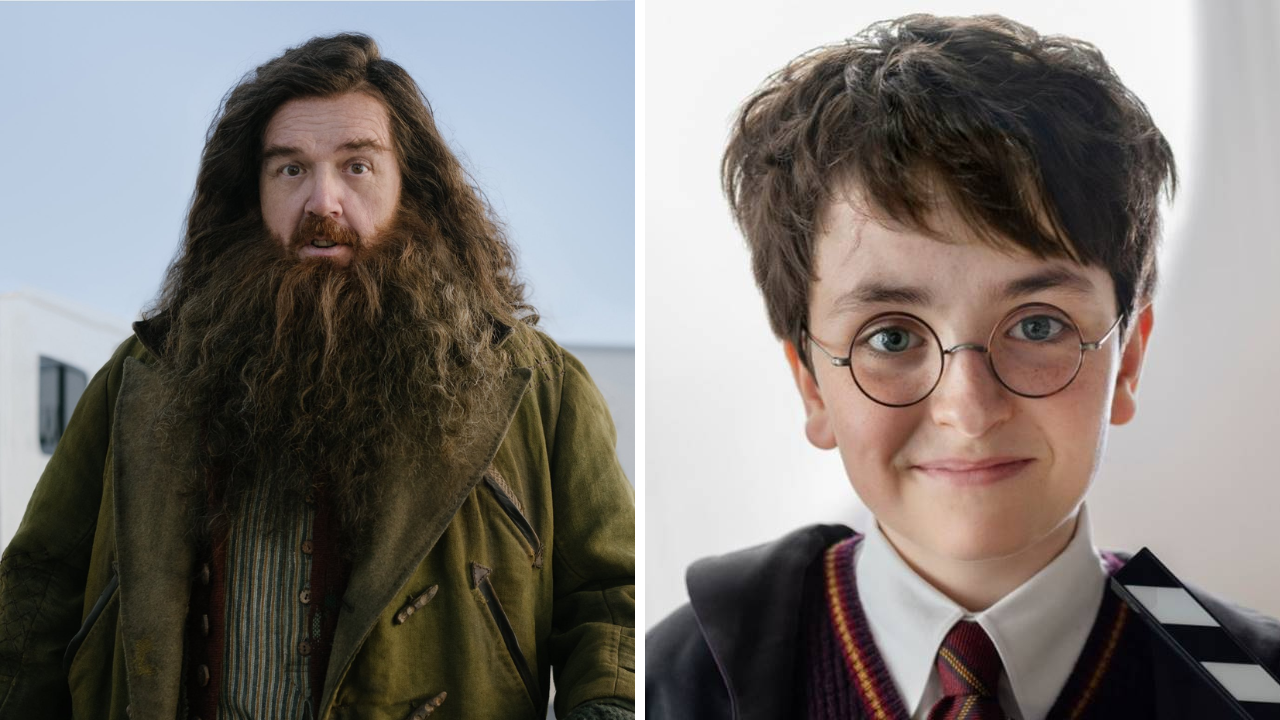 Hbo’nun Harry Potter Dizisinden İlk Kareler Geldi Yeni Harry Ve Hagrid! (1)