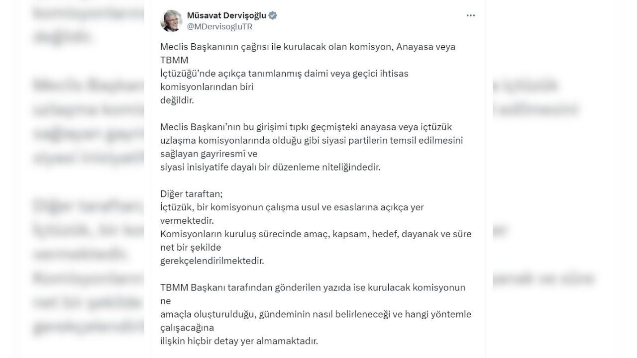 İyi̇ Parti'den Terörsüz Türkiye Komisyonuna Ret (1)