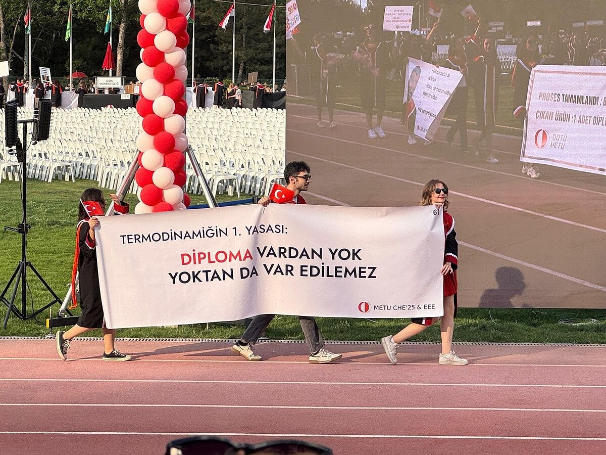 ODTÜ 2025 Mezuniyetinden En İyi Pankartlar 13