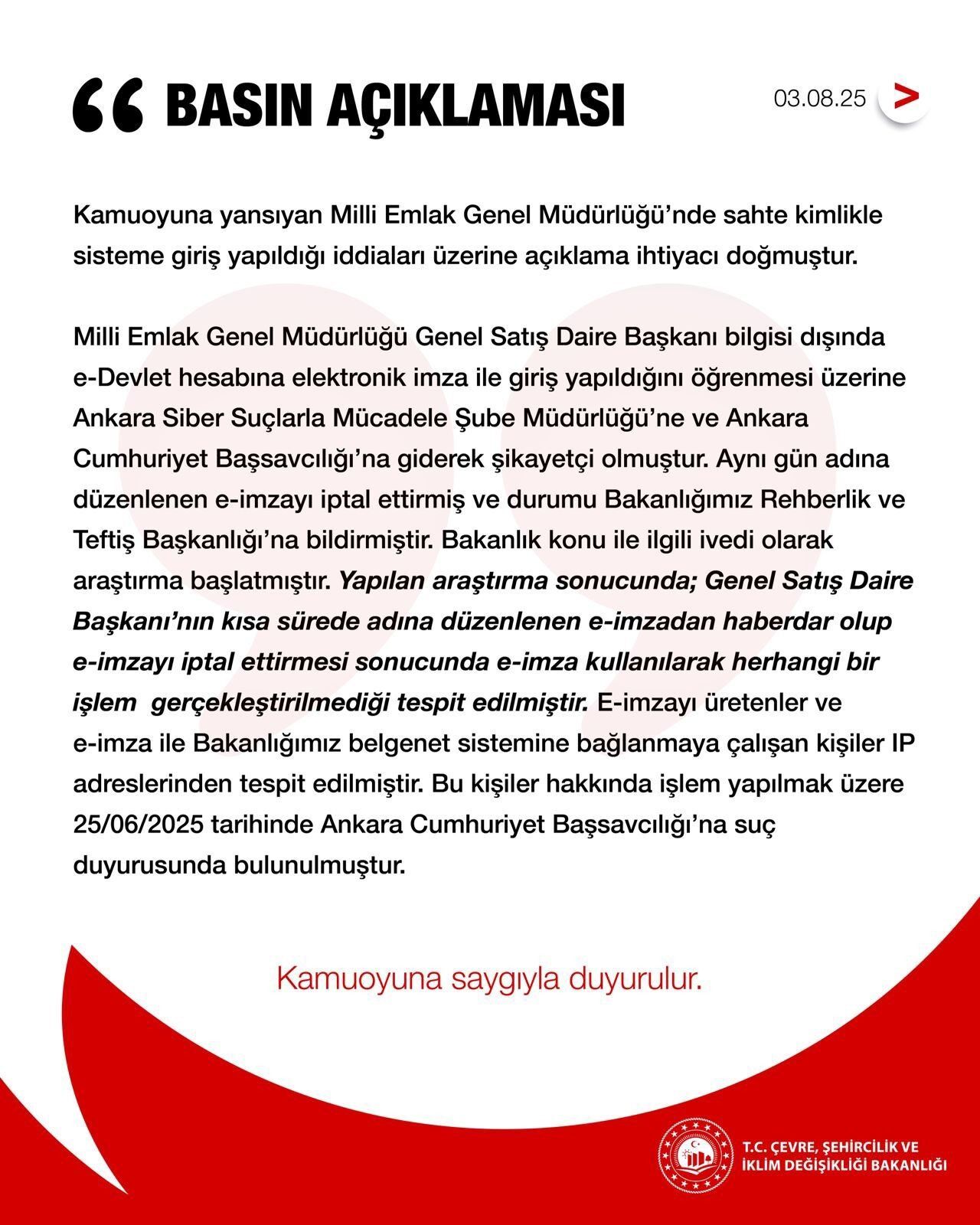 Bakanlık, Sahte Diploma Çetesinin Milli Emlak'a Sızdığını Doğruladı!1