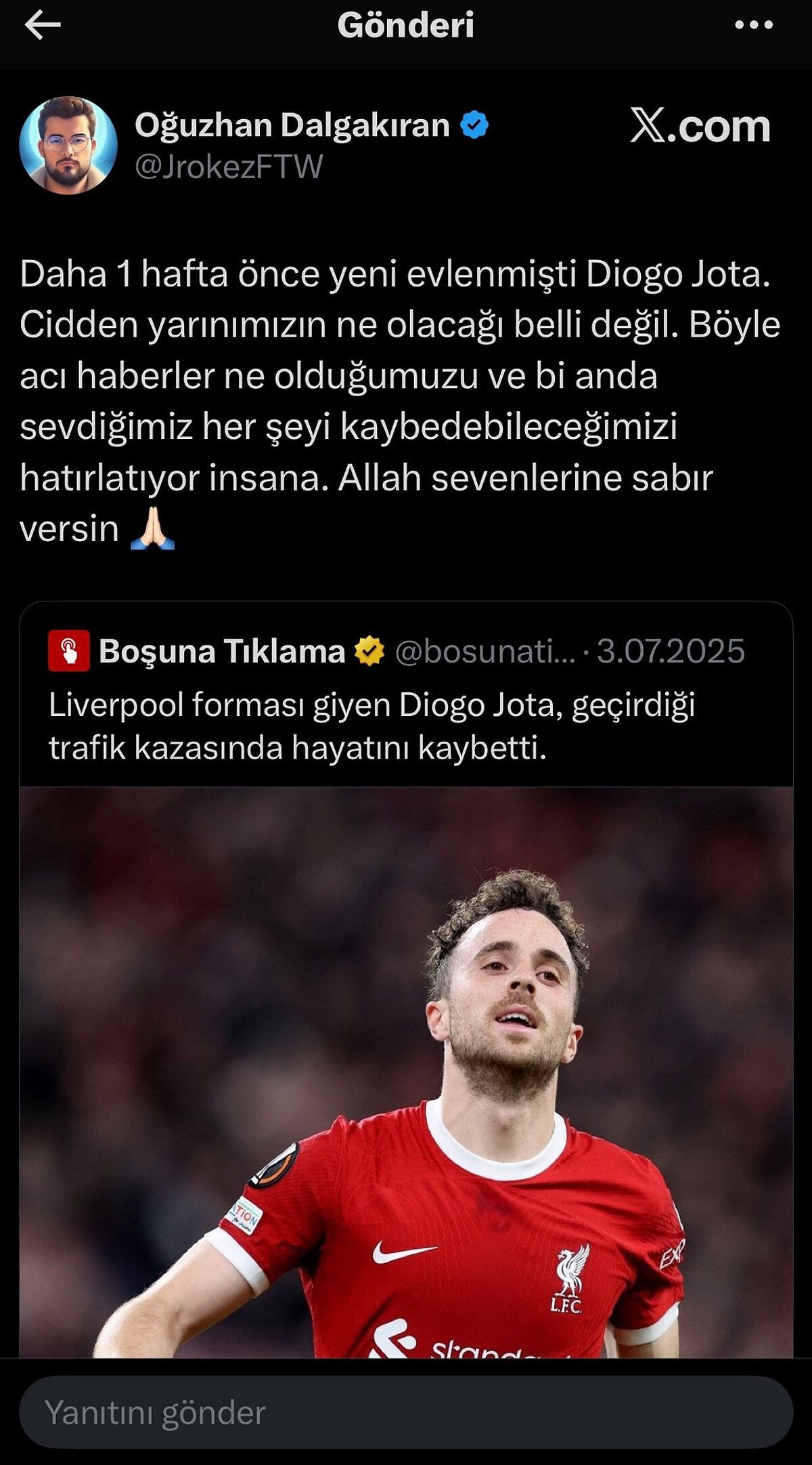 Jrokezin Vefat Etmeden Önce Son Paylaşımı Olay Oldu Hem Fenerbahçe Hem Yoğun Yayın Serisi Yordu1