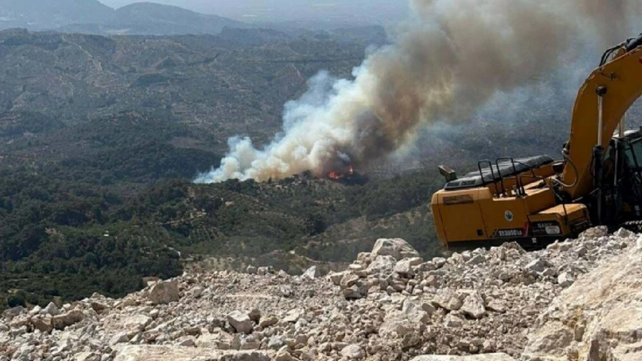 Manisa, Bolu, Mersin Ve Kahramanmaraş’ta Orman Yangını Çıktı (1)