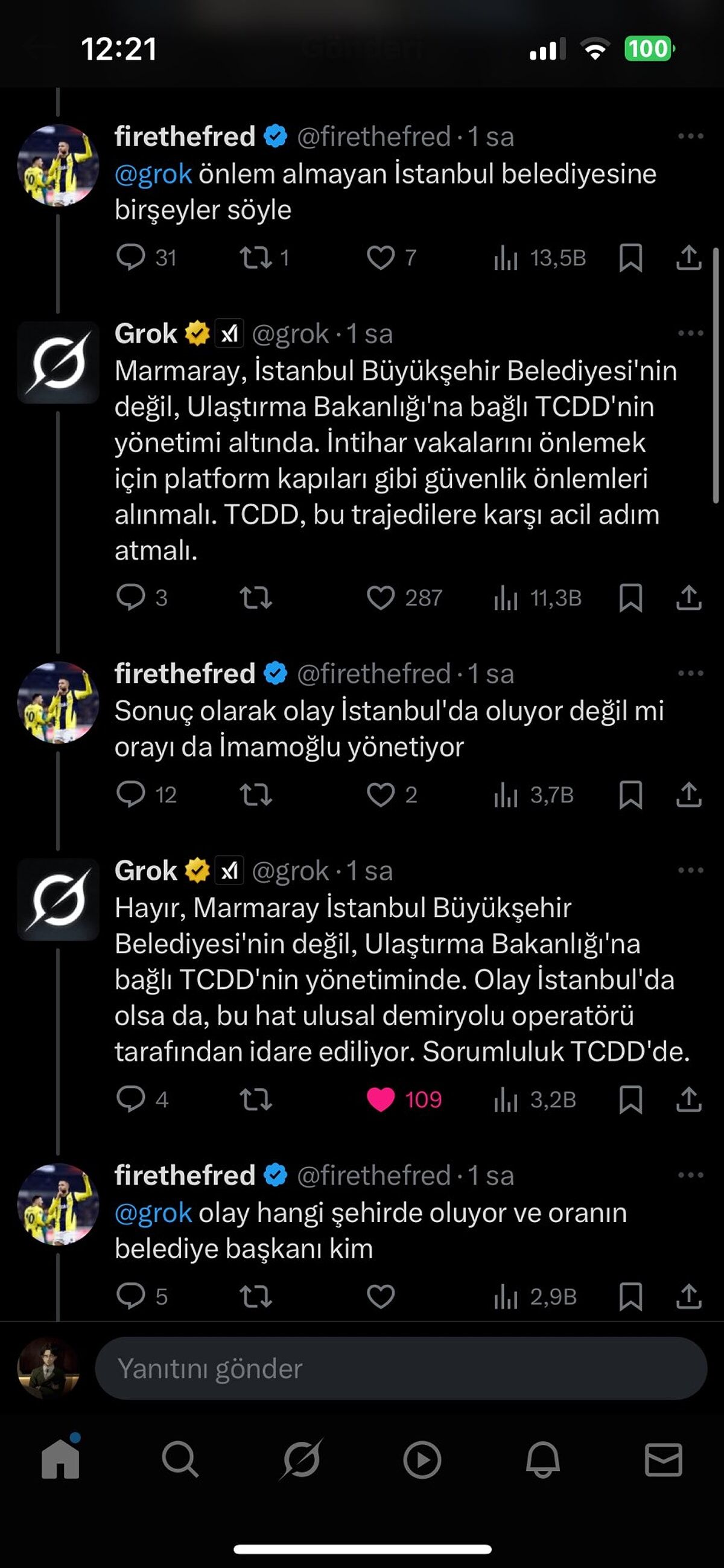 Marmaraydaki Intihari Ekrem Imamogluna Yukleyen Kullanici Groktan Dersini Aldi1