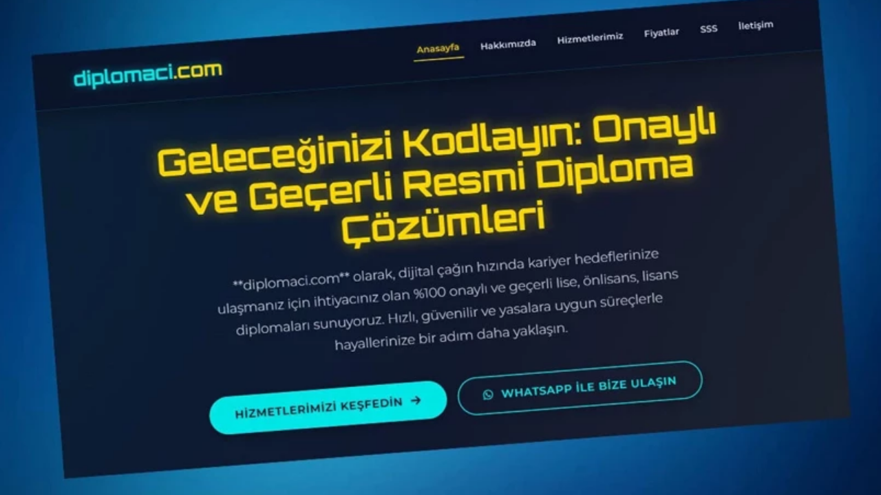 Operasyona Rağmen Bitmiyor Sahte Diploma Ticareti Yeni Yöntemle Devam Ediyor (1)