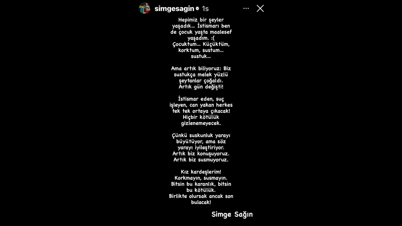 Şarkıcı Simse Sağın, Çocukken Istismara Uğradığını Açıkladı (1)