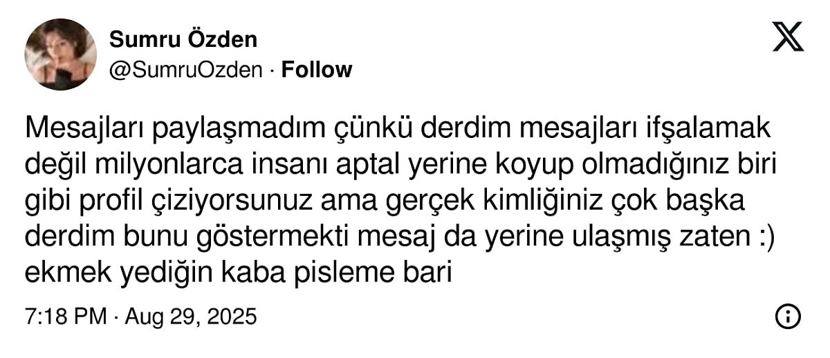 Sumru Özden’den Kerem Aktürkoğlu Bombası Mesajlar Ortaya Çıktı! 2