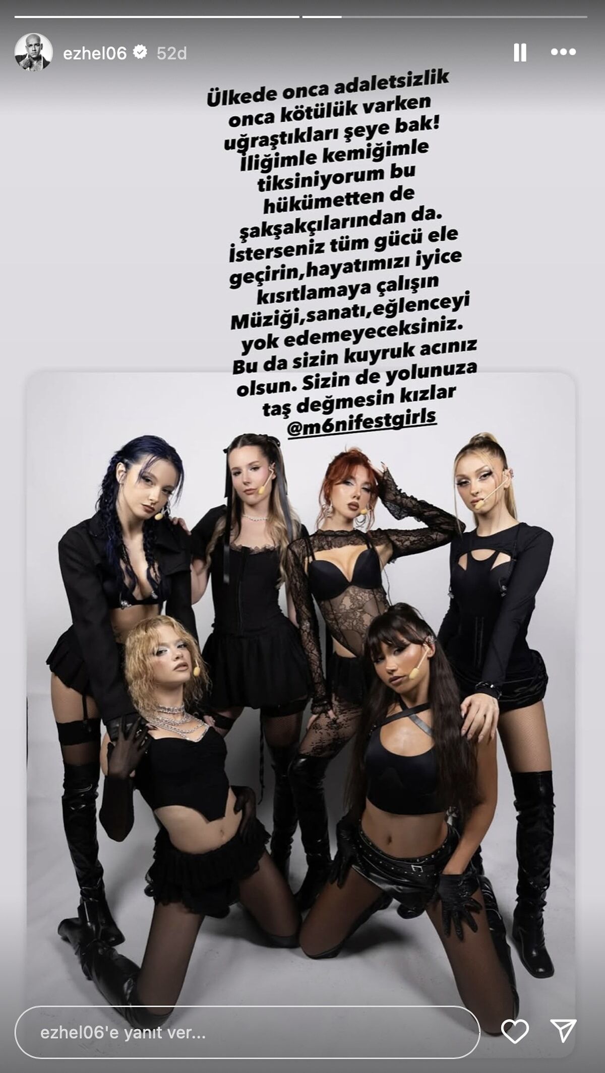 Ezhel’den Soruşturma Başlatılan Manifest’e Destek “Müziği Ve Sanatı Yok Edemeyeceksiniz!” 1