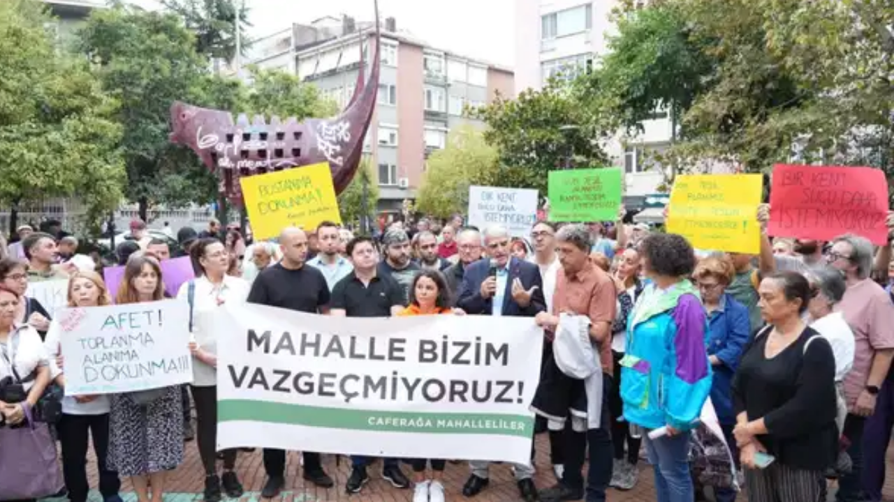 Moda Bostanı Ranta Açılıyor! Kadıköylüler Sokaklara Döküldü