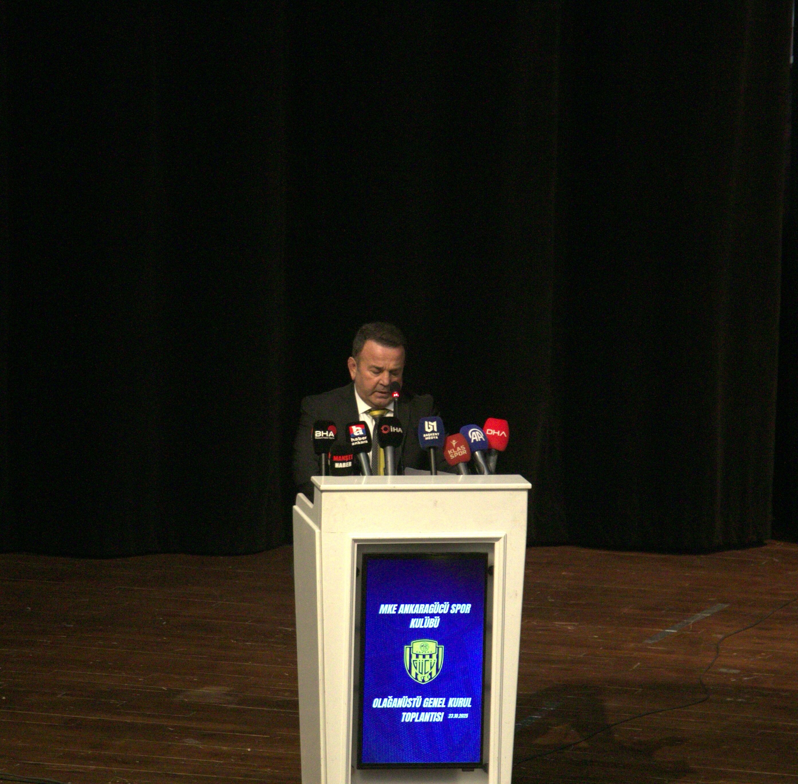 MKE Ankaragücü’nde yeni başkan Nuri Muhammet Yaman oldu