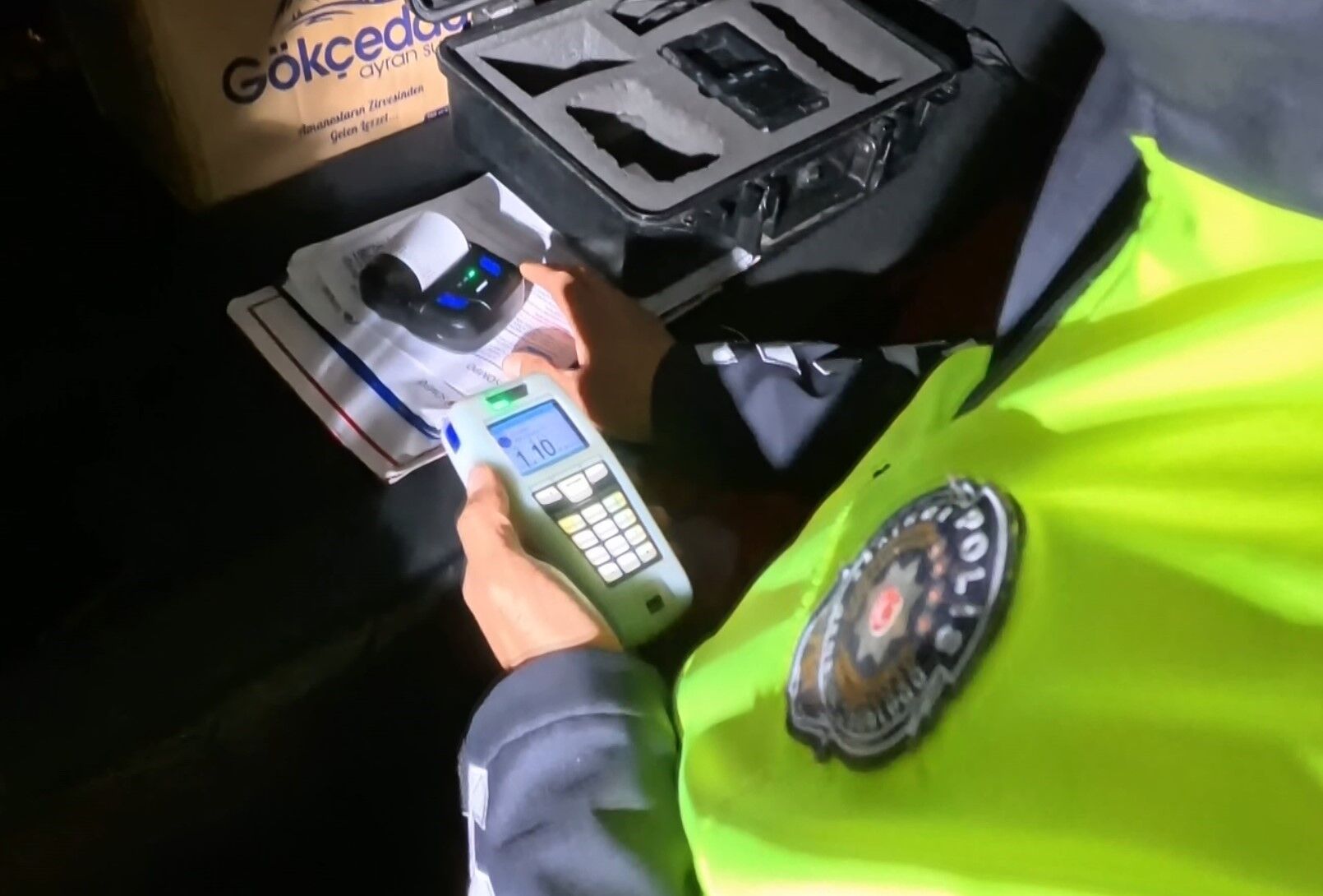 Alkollü sürücü kazadan sonra gazeteciyi tehdit etti: Benim ağırlığımı göreceksin-1