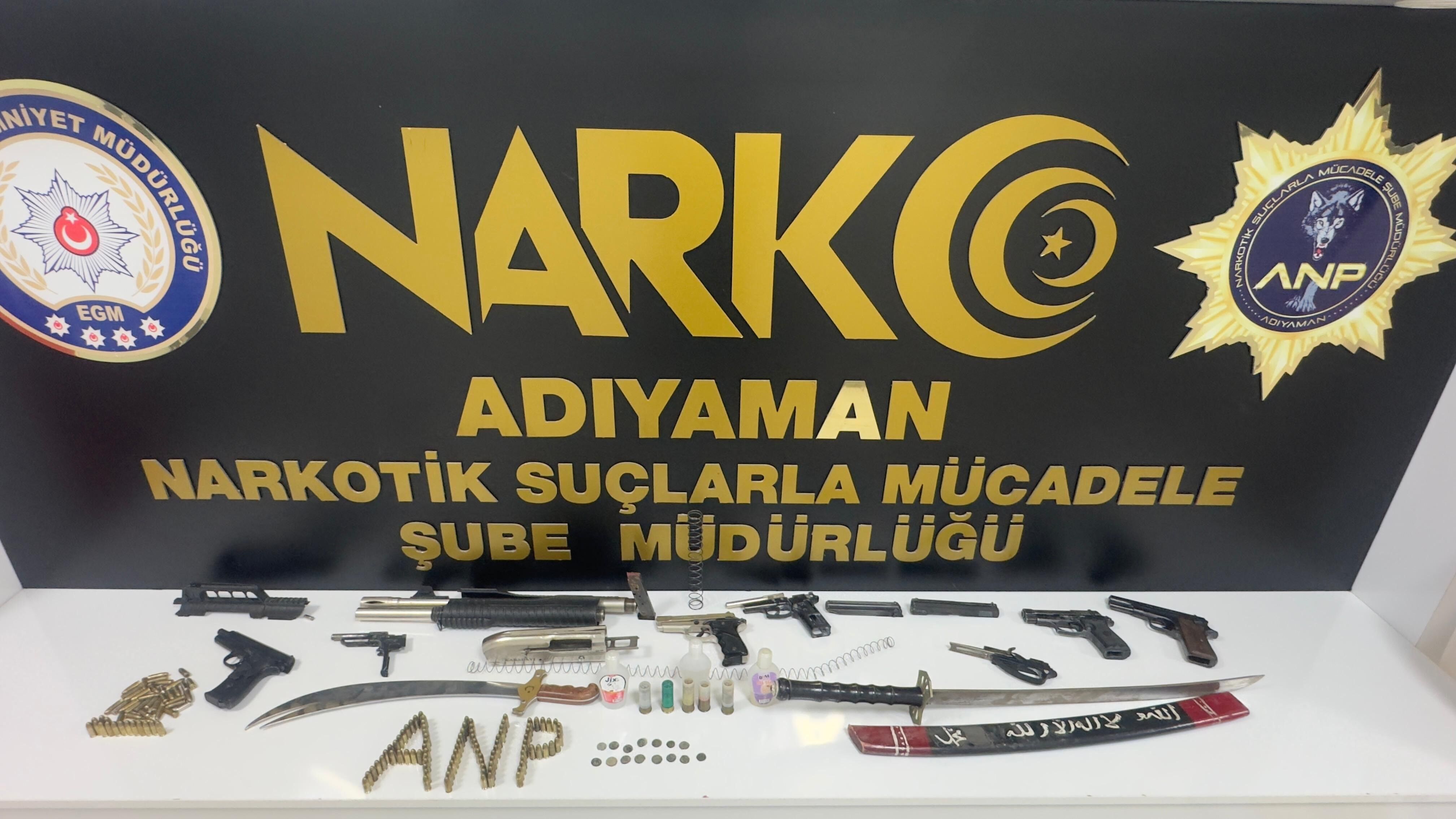 Adıyaman’da geniş çaplı narkotik ve asayiş operasyonu: 17 kişi tutuklandı