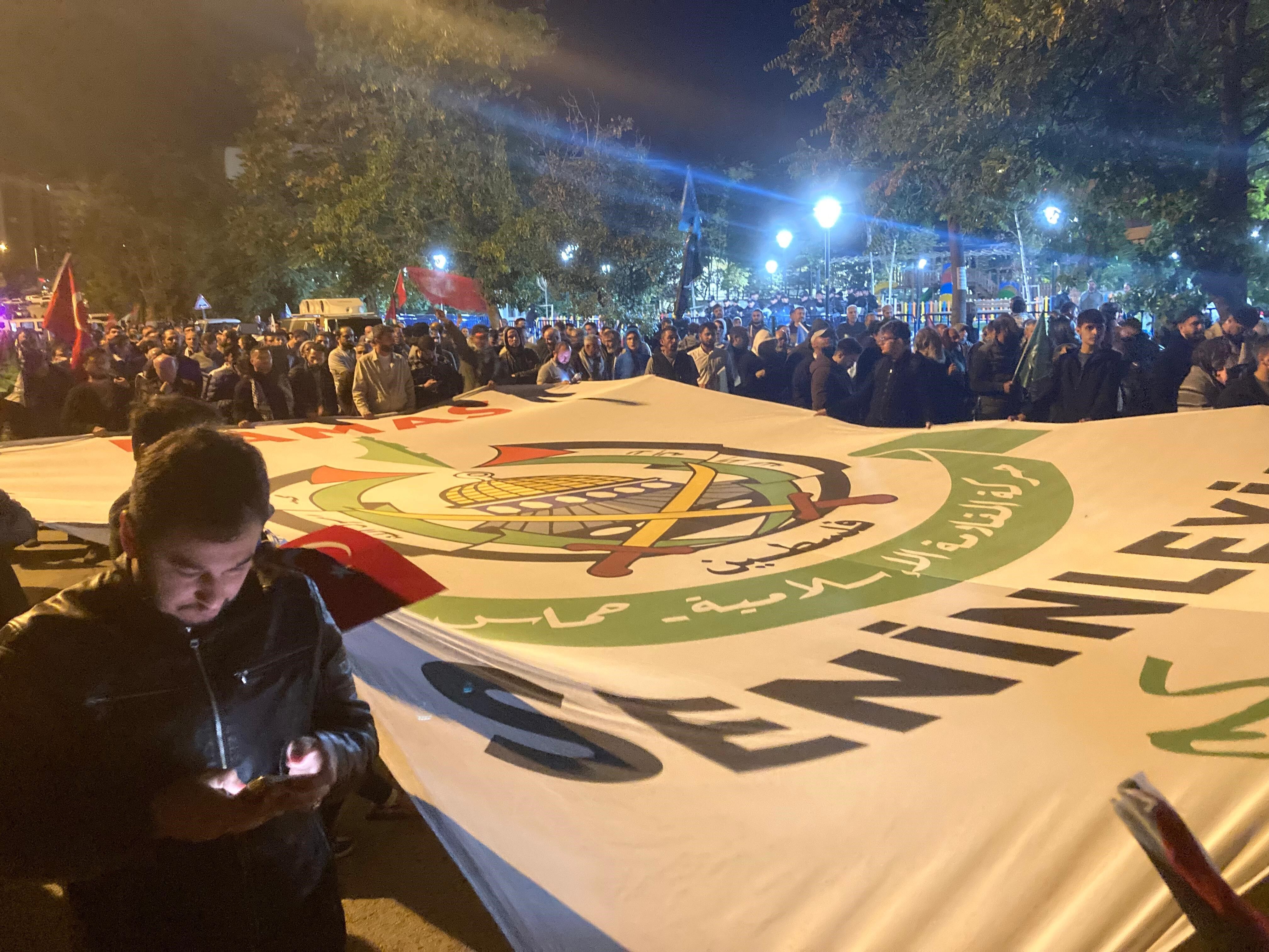 Başkentte Abd Büyükelçiliği Önünde Sumud Filosu Eylemi (1)-1