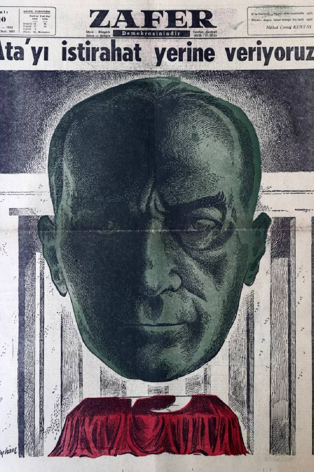 10 Kasım 1938 tarihli gazeteler Atatürk'ün ölüm haberini nasıl duyurdu? 7