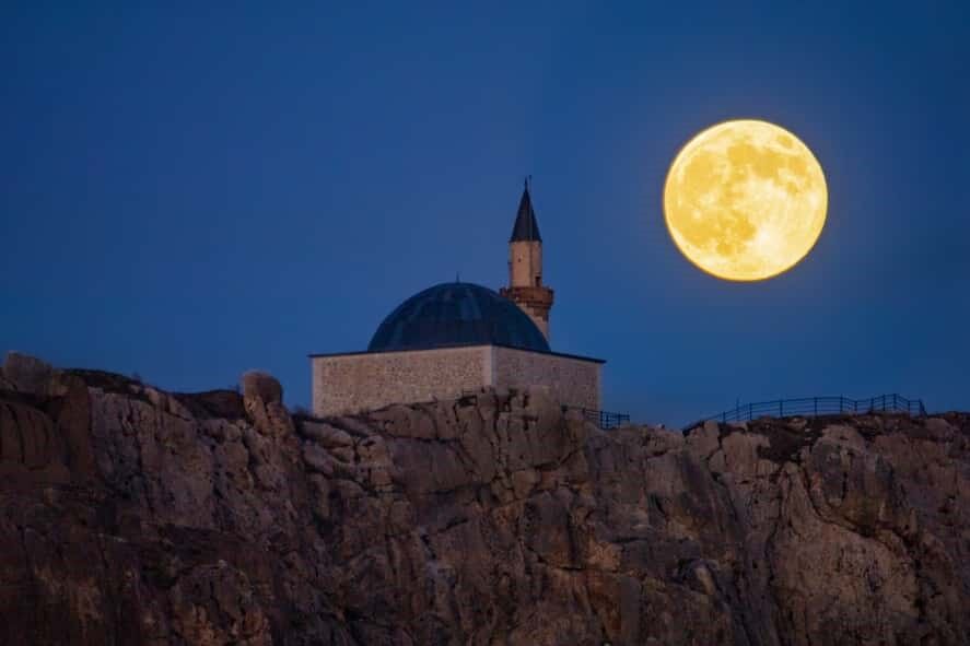 Ülkemizin farklı yerlerinden "Süper Ay" manzaraları 3