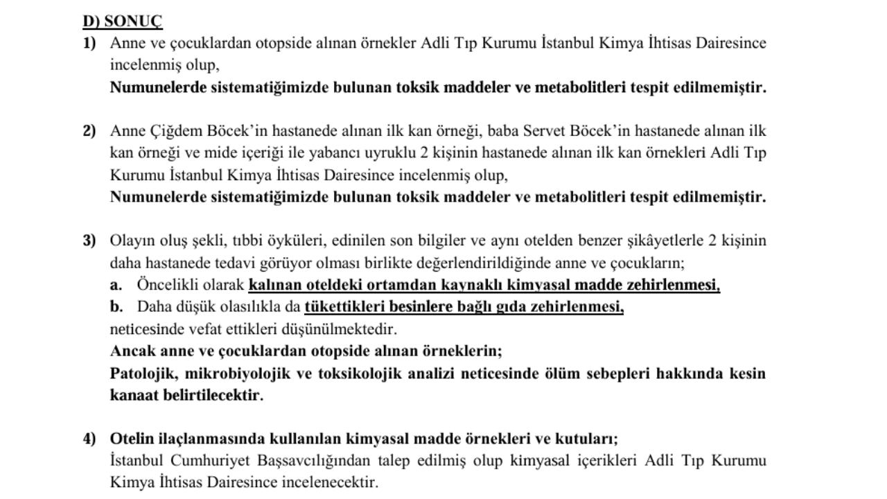 Böcek Ailesinin Adli Tıp Kurumu Ön Raporu Çıktı (1)
