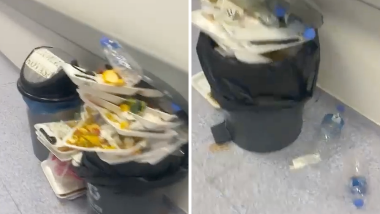 Elbistan Devlet Hastanesi Terk Edildi Koridorlar Çöple Dolu, Doktor Yok! (2)