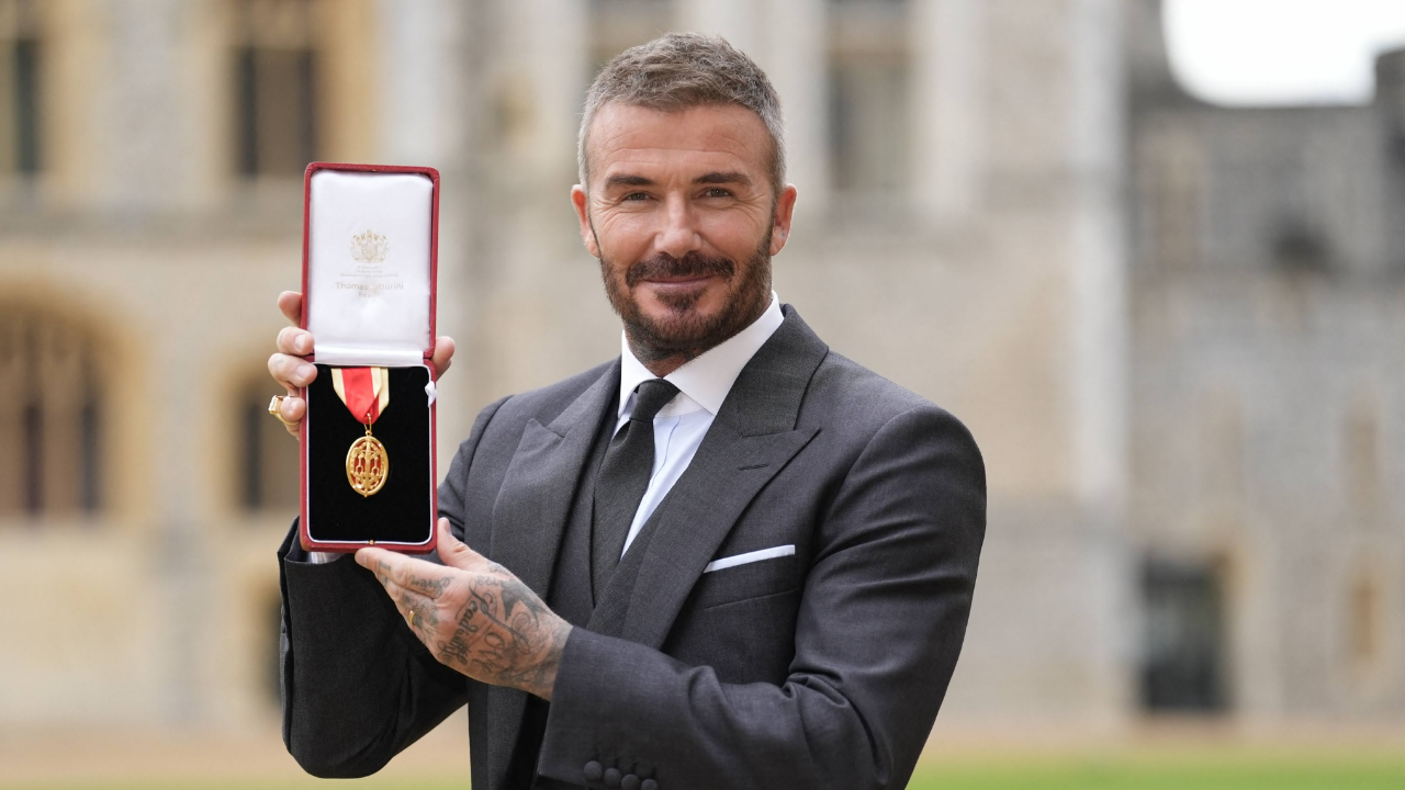 Eski İngiliz Futbolcu David Beckham’a Şövalye Unvanı Verildi (2)