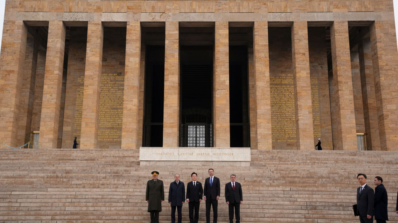 Güney Kore Devlet Başkanı Lee Jae Myung Anıtkabir’i Ziyaret Etti (1)