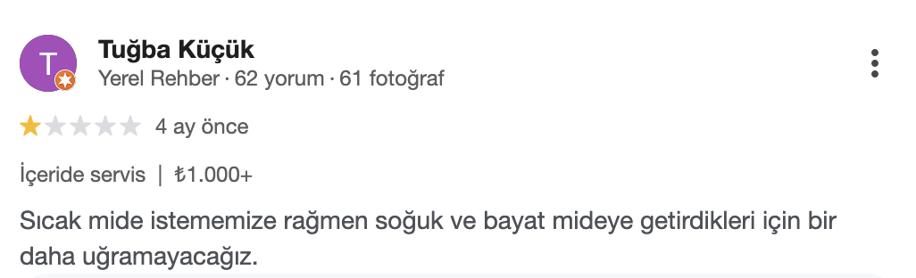 Gurbetçi Ailenin Zehirlendiği İşletmeye Yapılan Müşteri Yorumları İfşa Oldu 2025 11 14 16.20.08