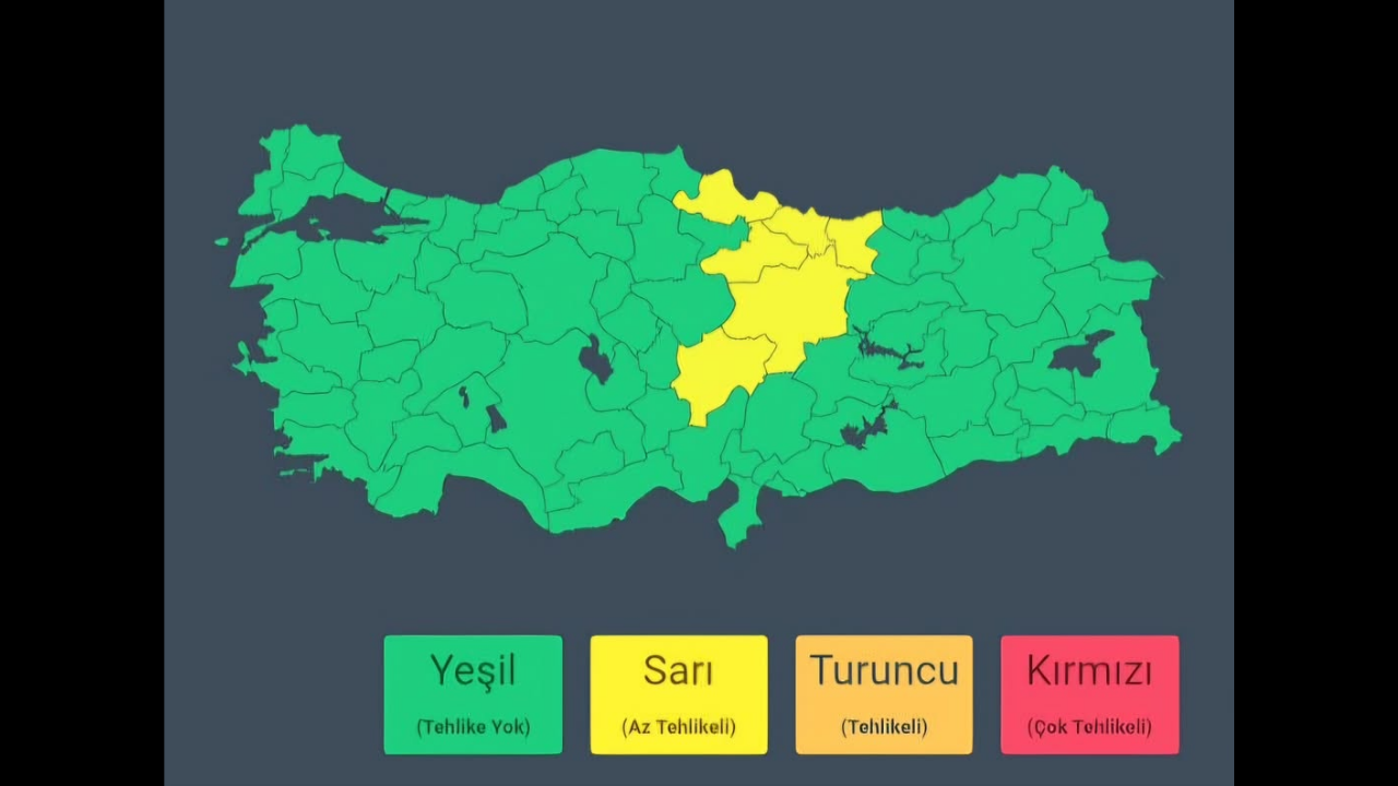 Meteoroloji’den Karadeniz Ve İç Anadolu’ya Sağanak Yağış Uyarısı (2)