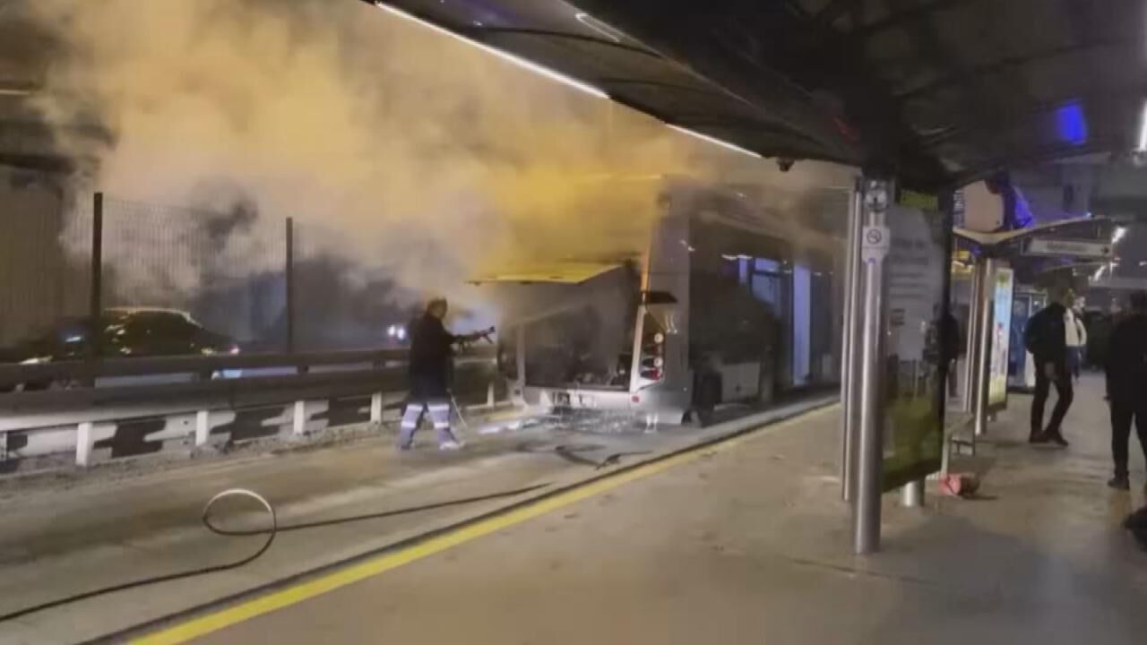 Metrobüs Yangını Edirnekapı