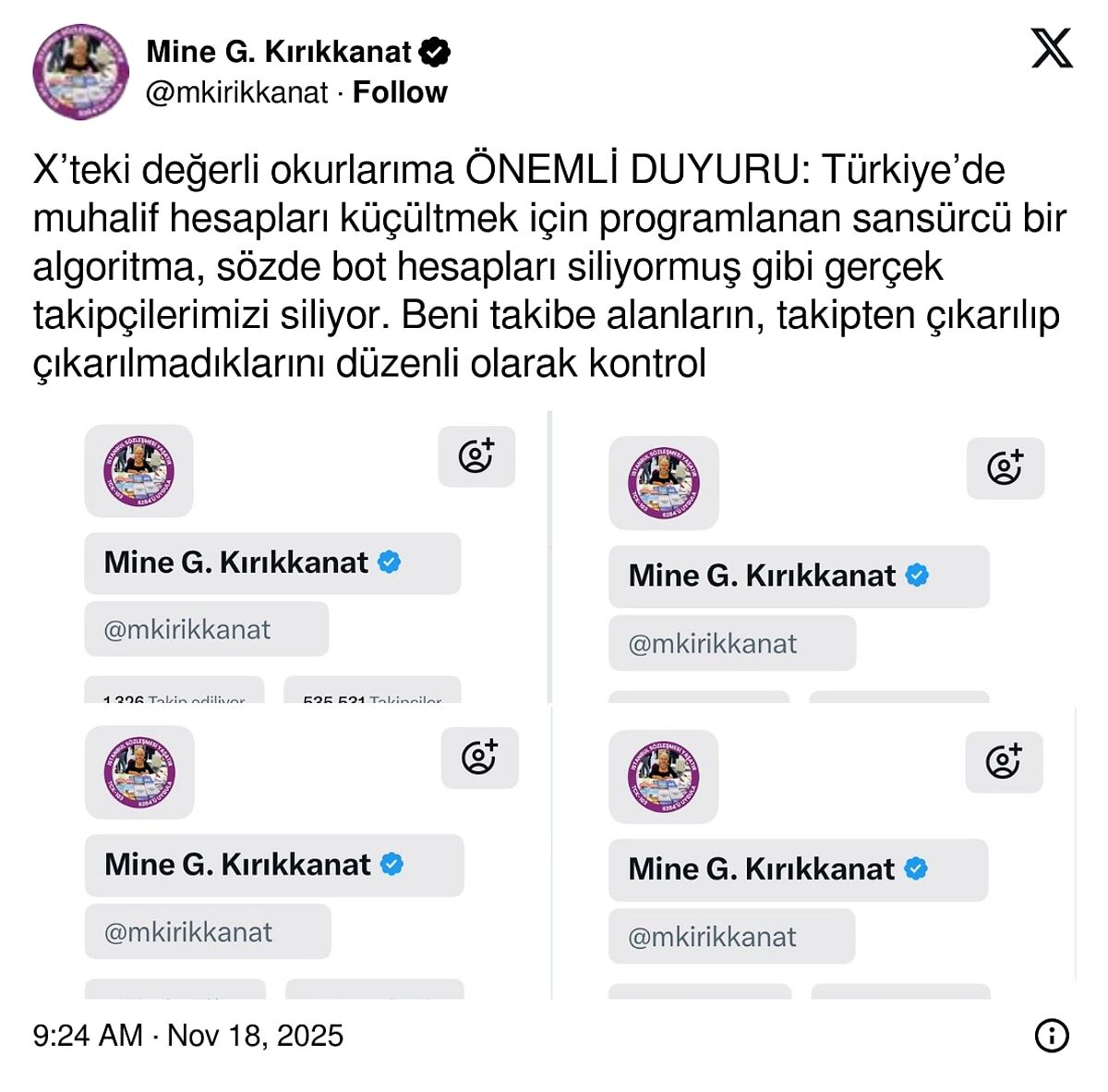 X'te Takipçi Krizi Gazeteciler Takipçilerimiz Siliniyor Diye Isyan Etti3