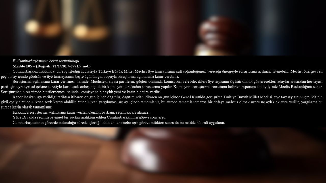 Anayasa 105. Maddesi (1)