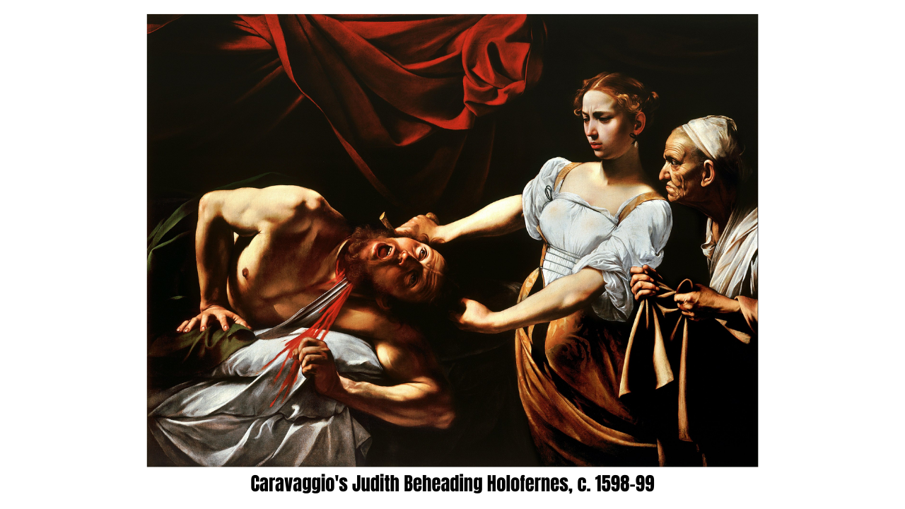 Artemisia Gentileschi’nin Judith Holofernes’i Öldürürken Tablosu (2)