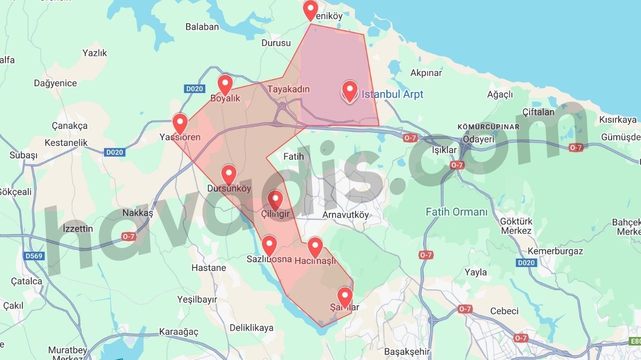 Istanbul Yenisehir Ilcesi Haritasi Baglanacak Mahalleler (6)